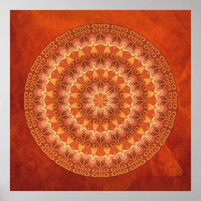 Renaissance Mandala Poster (Front)