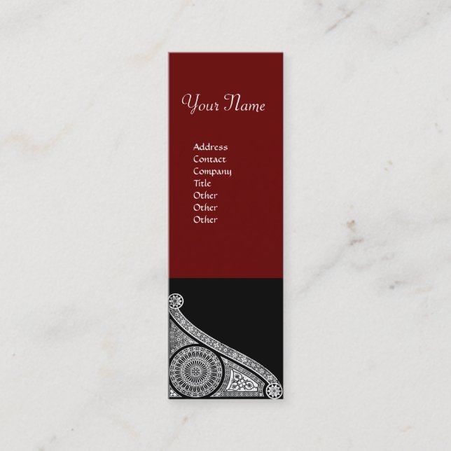 RENAISSANCE MINI BUSINESS CARD (Front)