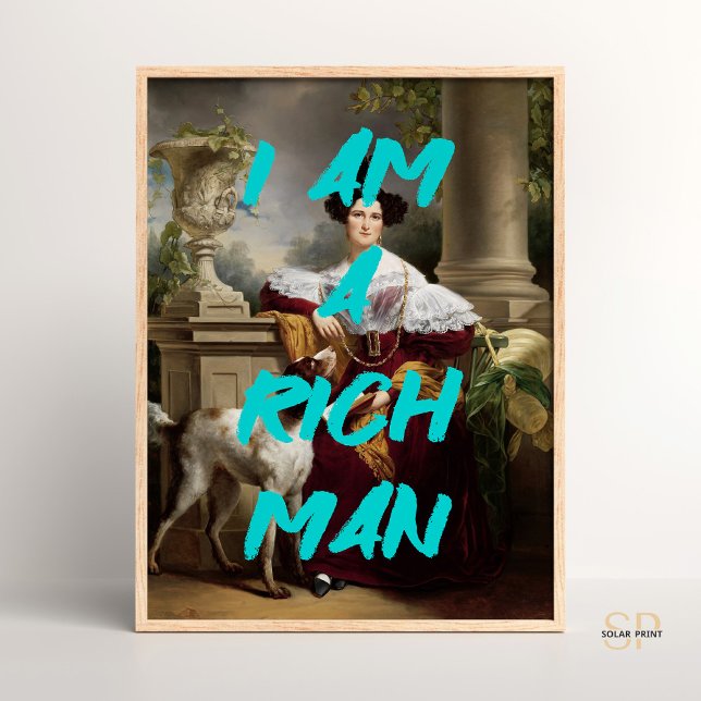 Renaissance Painting Quote Wall Altered Art  Poster (Creator Uploaded)