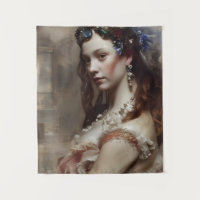 Renaissance Princess  AI generated fantasy art