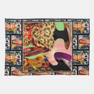 “Renaissance Radiance”  Tea Towel