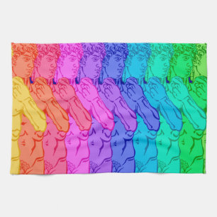 Renaissance Rainbow Tea Towel