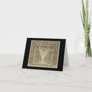 Renaissance Stage Design Card