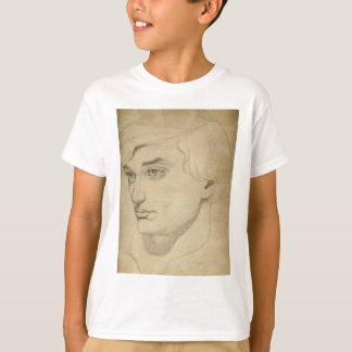 Renaissance-style drawing of a young man T-Shirt