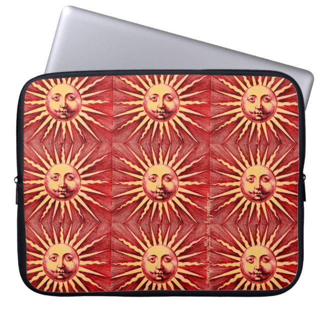Renaissance Sunshine Laptop Sleeve (Front)