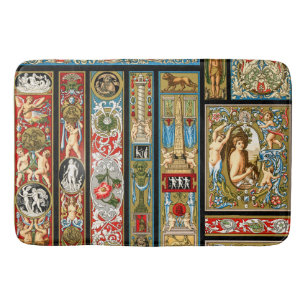 Renaissance Themes Textiles and Fabrics Bath Mat