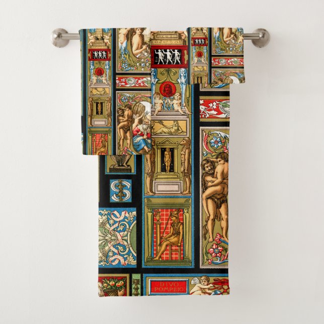 Renaissance Themes Textiles and Fabrics Bath Towel Set (Insitu)