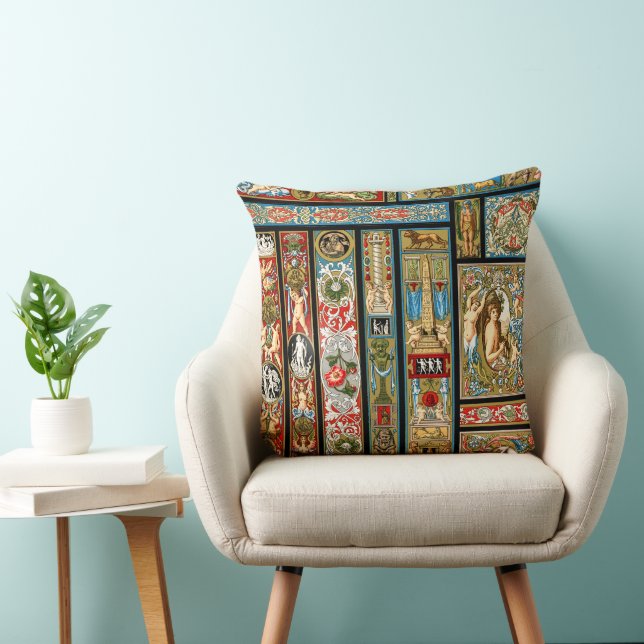 Renaissance Themes Textiles and Fabrics Cushion (Chair)