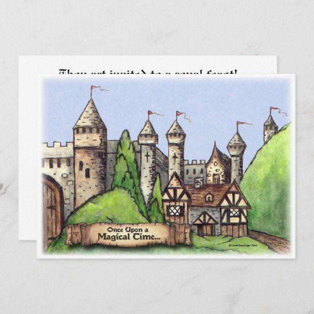 Renaissance Village Invitation (Front/Back)