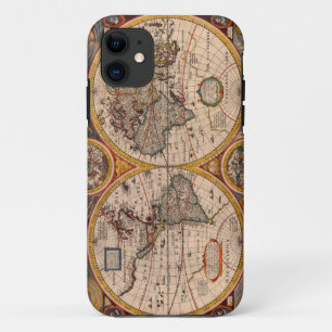 Renaissance World Map Case-Mate iPhone Case
