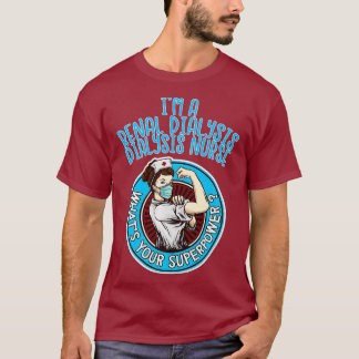 Renal Dialysis Nurse Shirt For Women Nursing