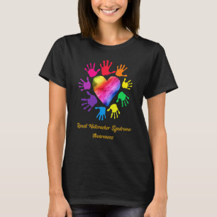 Renal Nutcracker Syndrome Awareness Hands T-Shirt