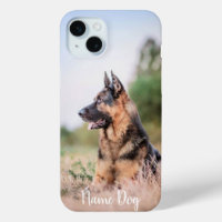Rename your German Shepherd Dog dog on the phone c