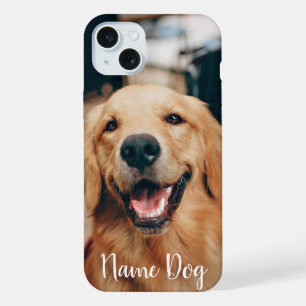 Rename your Golden Retriever dog on the phone case