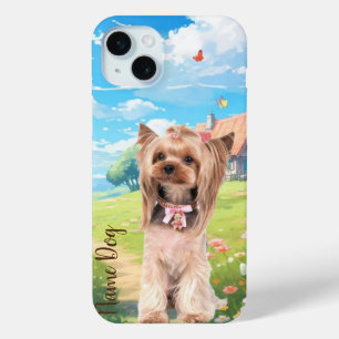 Rename your Yorkie dog on the phone cases