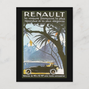 Renault Postcard