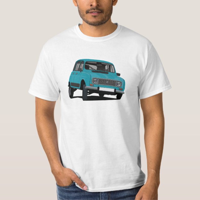 Renault R4 illustration - in 38 colours T-Shirt (Front)