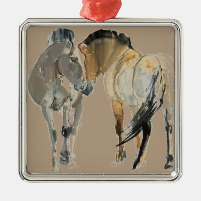 Rencontre Metal Tree Decoration (Front)