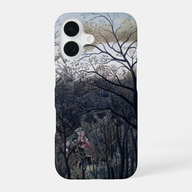 Rendezvous in the Forest 1889 iPhone 16 Case (Back)