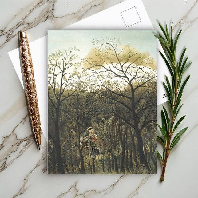 Rendezvous in the Forest, Henri Rousseau Postcard (Creator Uploaded)