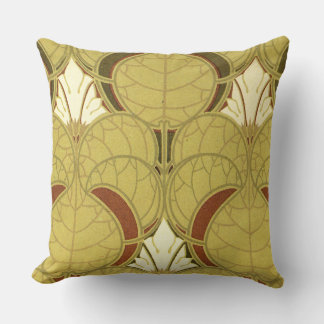 Rene Beauclair’s Art Nouveau Lily Pad Cushion