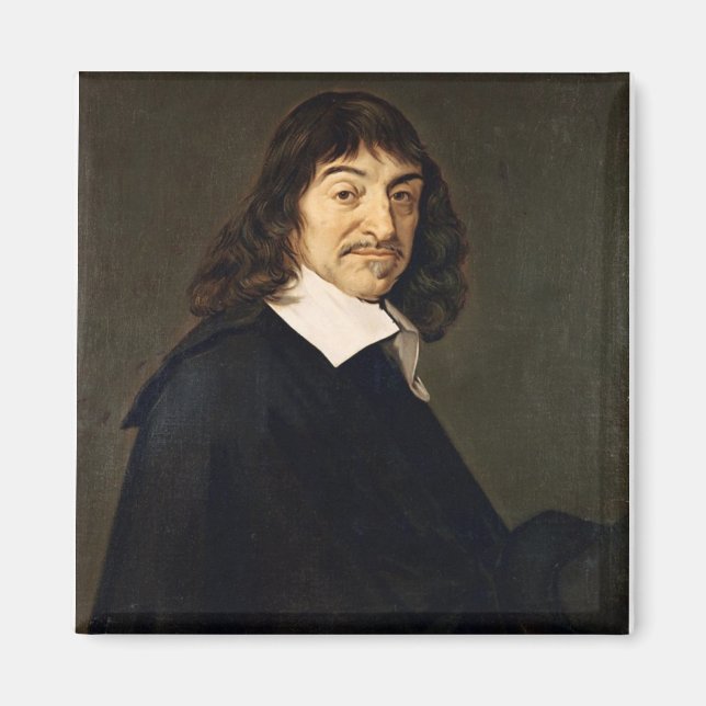 Rene Descartes Magnet (Front)