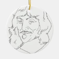 Rene Descartes Ornament