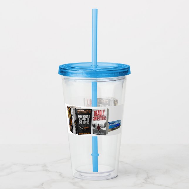 Renée Pawlish acrylic tumbler (Front)