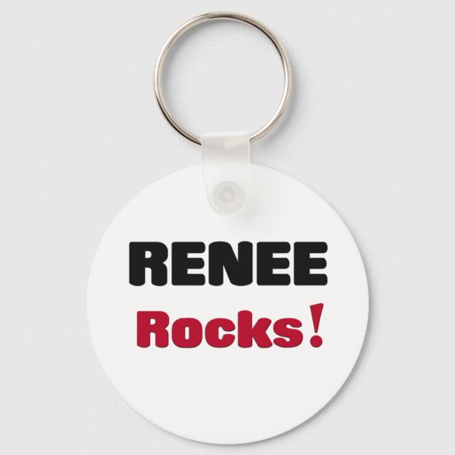 Renee Rocks Key Ring (Front)