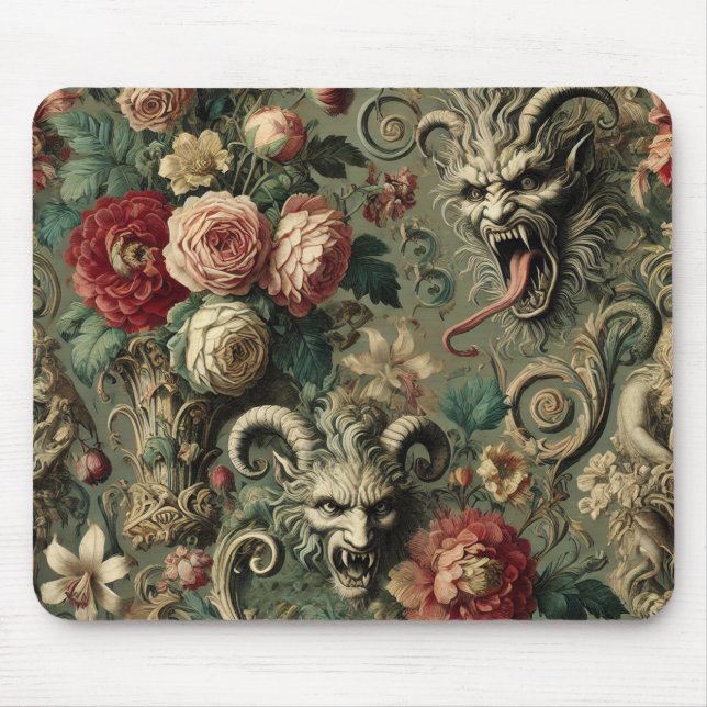 🩸 Renegade Harvest – Gothic Victorian Mouse Pad (Front)