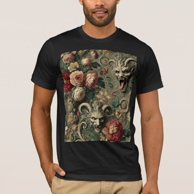 🩸 Renegade Harvest – Gothic Wearable Art T-Shirt (Front)