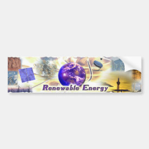 Renewable Energy Bumper Sticker