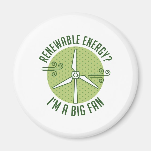Renewable Energy Magnet (Front)