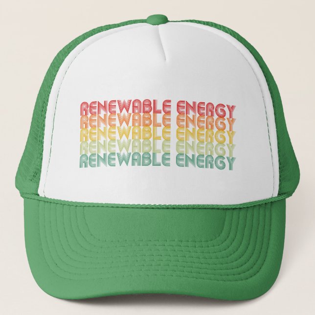 Renewable Energy Trucker Hat (Front)