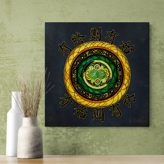 Renewal: {20} Where There's End, There's Beginning Canvas Print