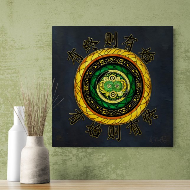 Renewal: {20} Where There's End, There's Beginning Canvas Print (Creator Uploaded)