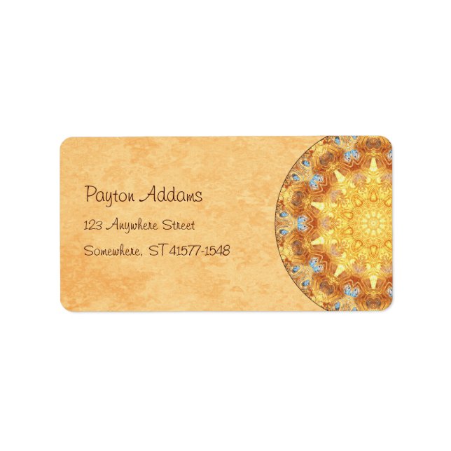 Renewal Mandala Address Avery Label (Front)