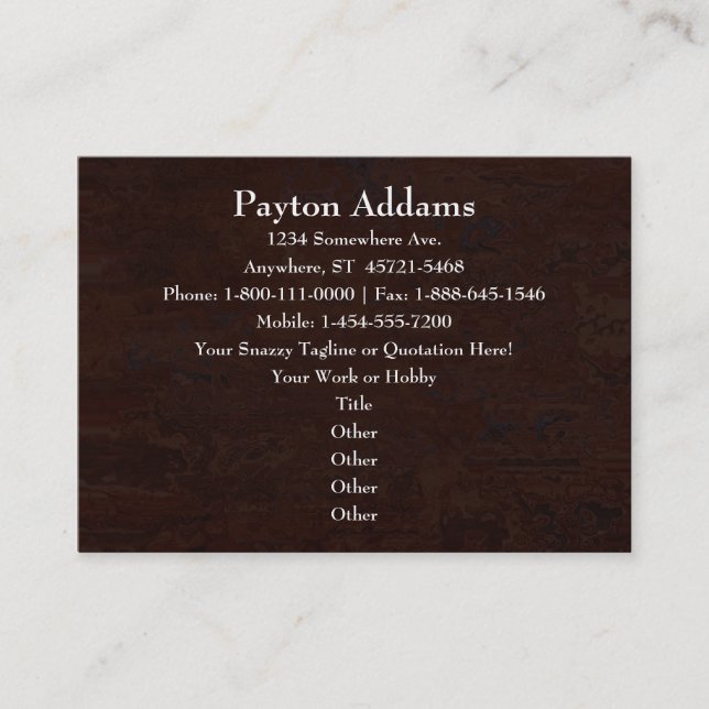 Renewal Mandala Business Card (Front)