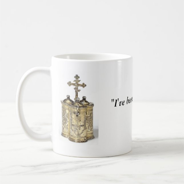 Renewed Life Quote/ Chrismatory Coffee Mug (Left)