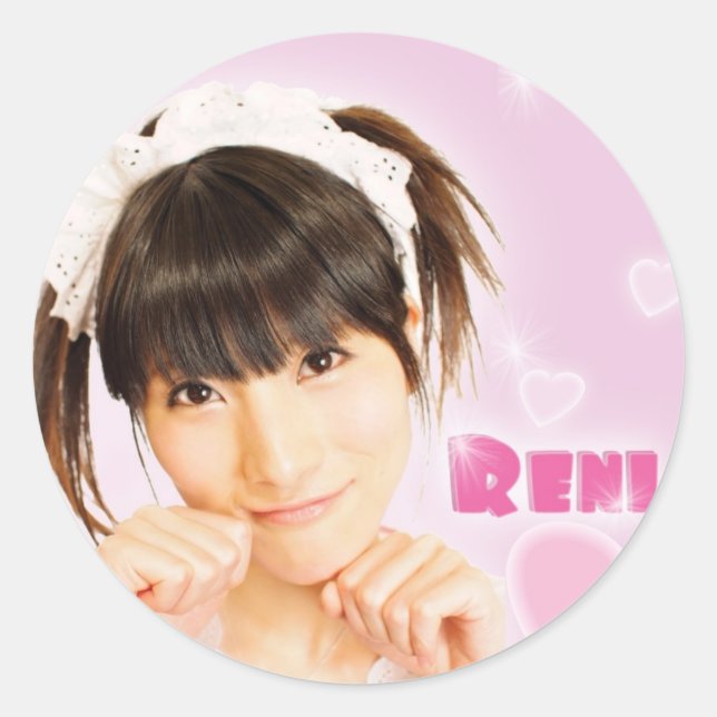 Renisticker Classic Round Sticker (Front)