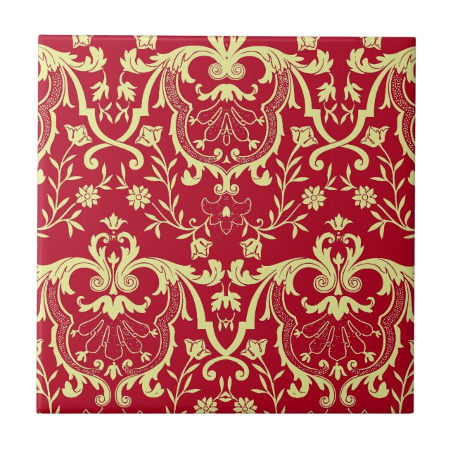 Rennaisance Damask #2 @ Sonolotre Tile (Front)