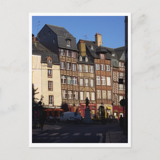 Rennes, France Postcard (Front)