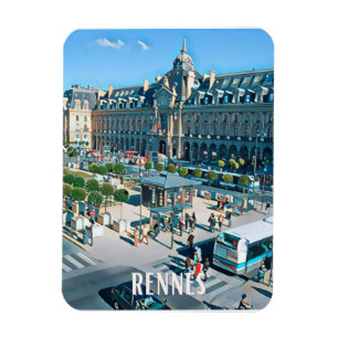 Rennes Photo Vintage Magnet