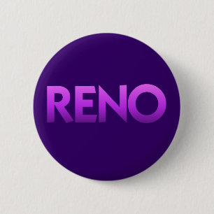 RENO 6 CM ROUND BADGE