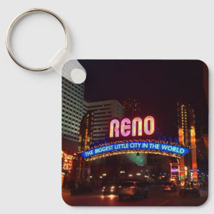 Reno Arch Sign #1 Keychain 