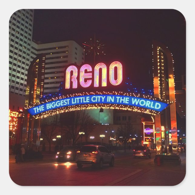 Reno Arch Sign #1 Stickers (Front)
