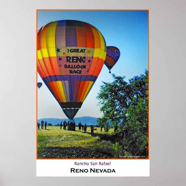 Reno Balloon Races Poster (Front)