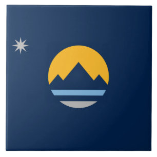 Reno city flag tile