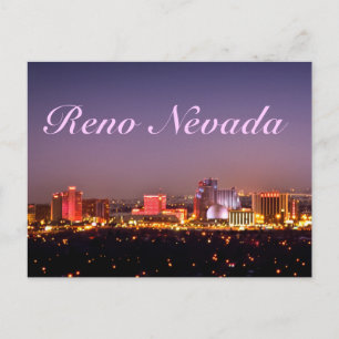 Reno Glows Postcard