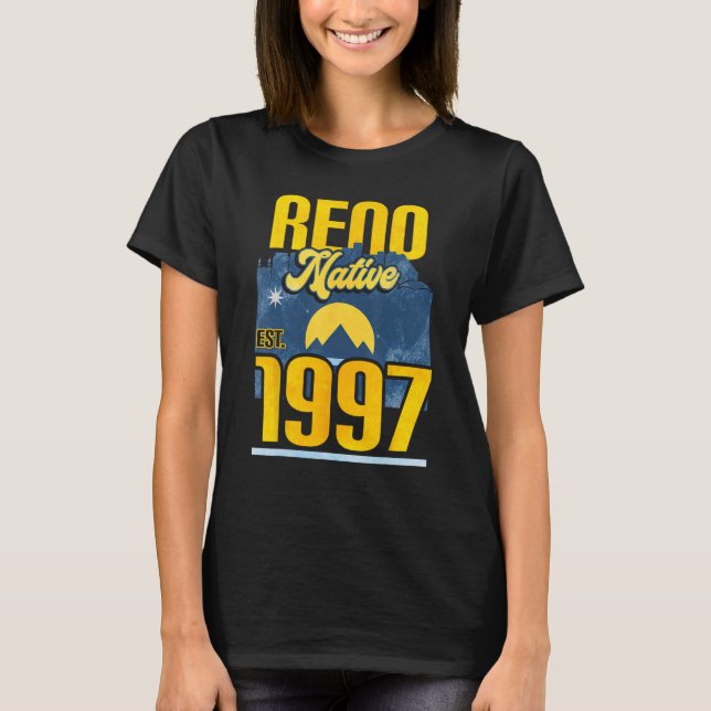 Reno Native Est. 1997 1 T-Shirt (Front)
